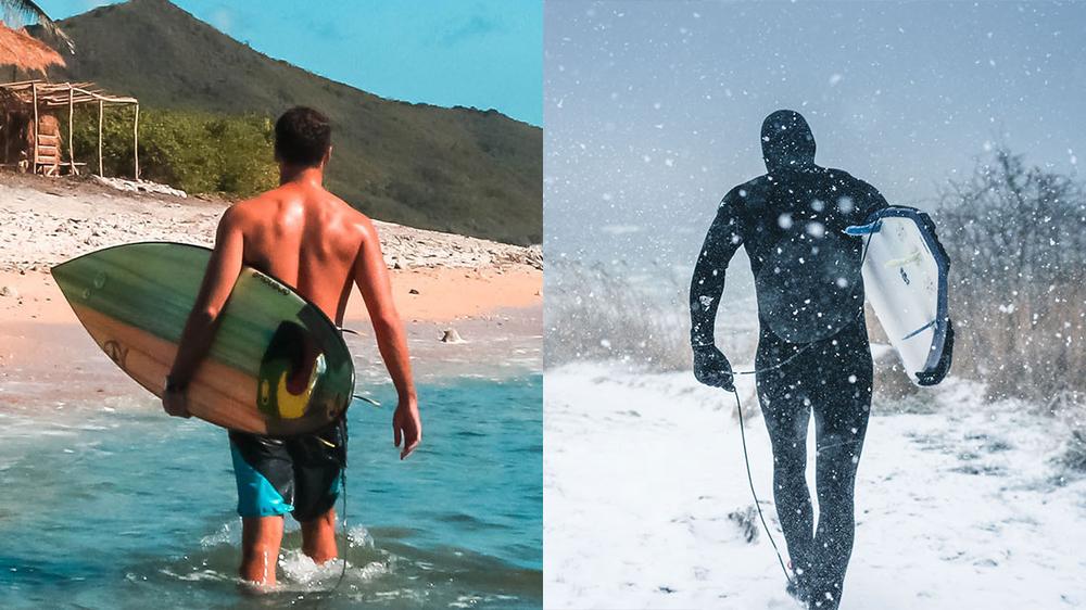Cold vs Warm Water? Which winter surf destination is for you? LUEX