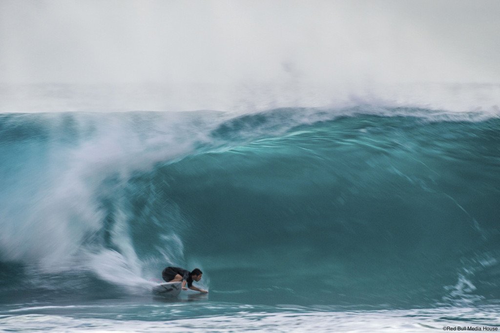 Cam Richards surfs in North Shore, Hawaii, USA on December 1st, 2014