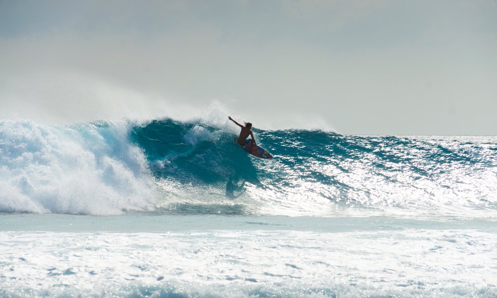 Jackson Coffey rippin at Vodi surf spot