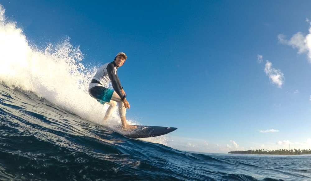 Gopro view in the line