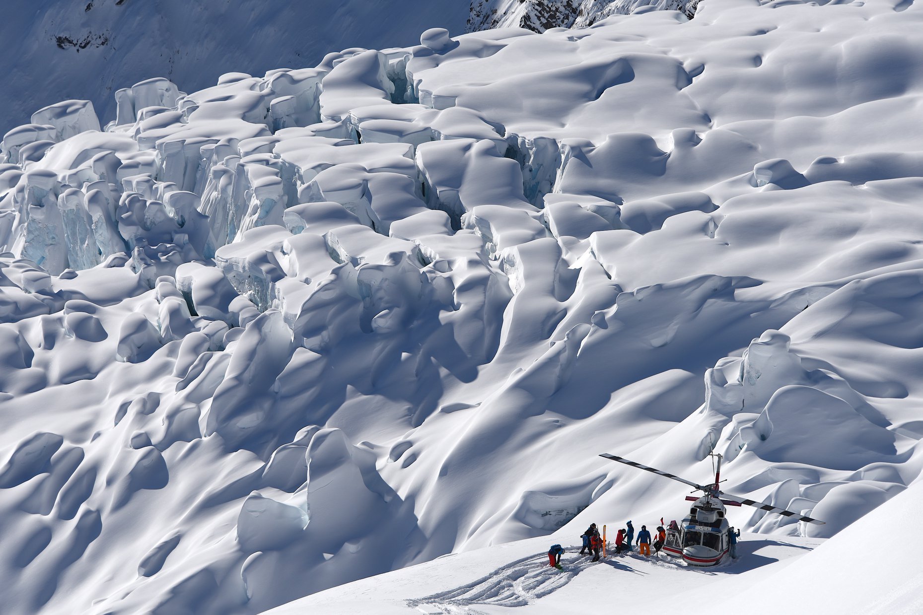 Heli skiing in Canada's backcountry