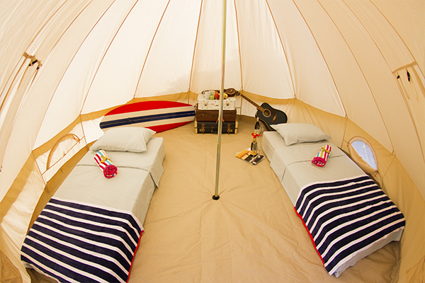 Private tent
