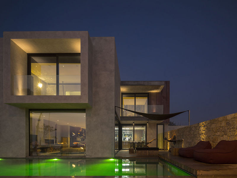 villa blue