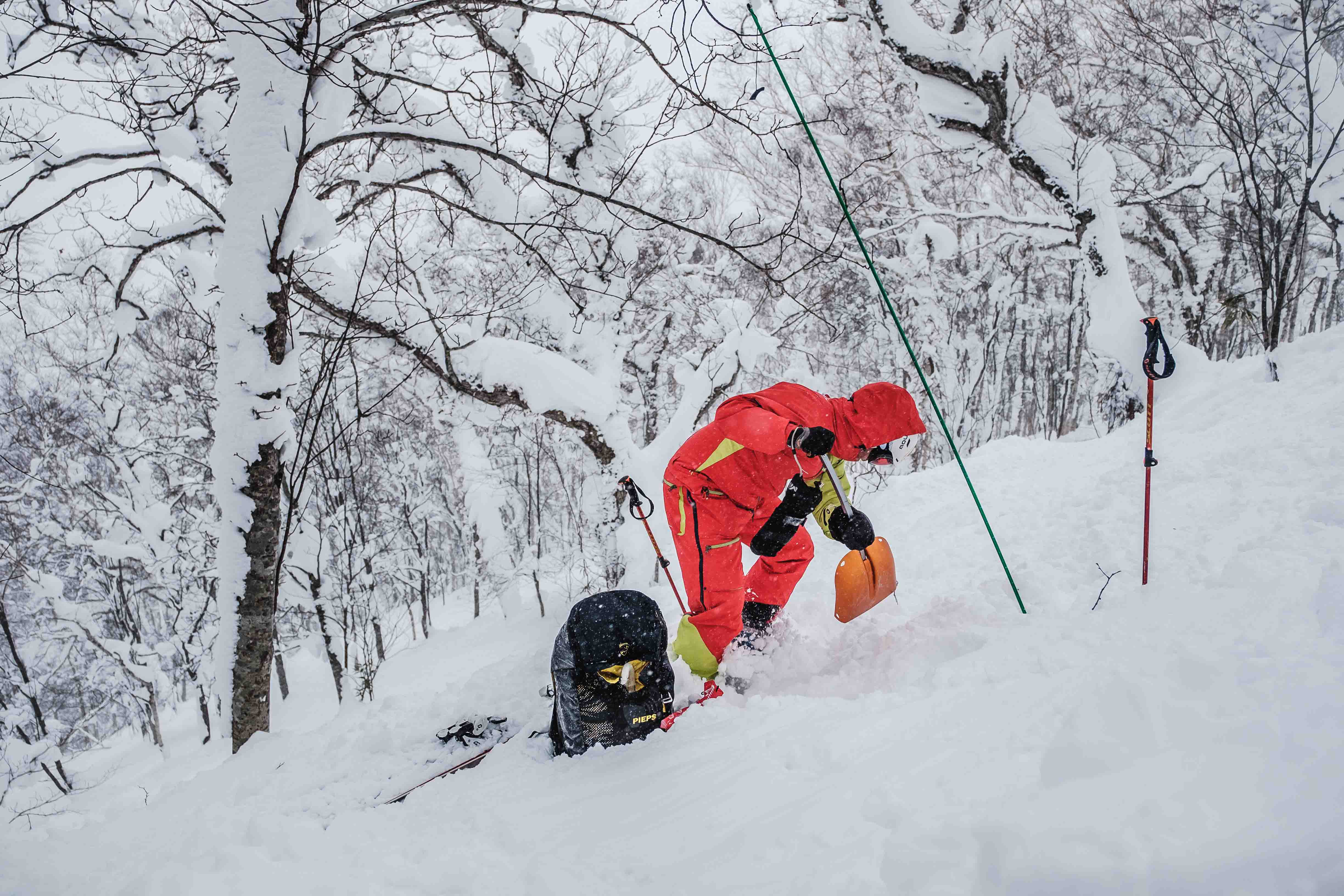 Avalanche Training Rishiri Trip